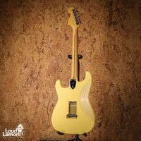 Fender ST72-80SC Stratocaster Yellow White 1992 Japan электрогитара