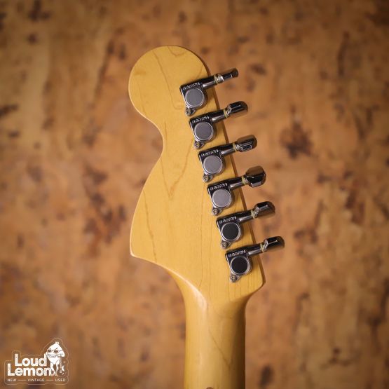 Fender ST72-80SC Stratocaster Yellow White 1992 Japan электрогитара