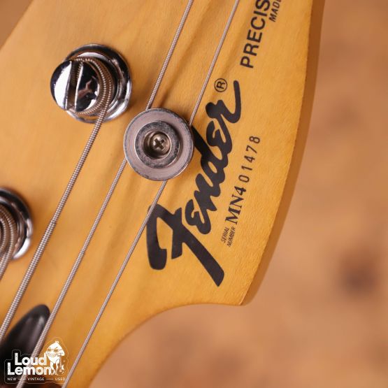 Fender Squier Series Precision Bass Black 1994 Mexico бас-гитара