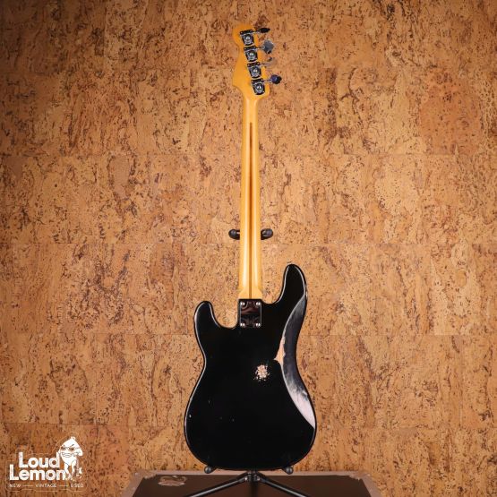 Fender Squier Series Precision Bass Black 1994 Mexico бас-гитара