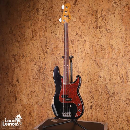 Fender Squier Series Precision Bass Black 1994 Mexico бас-гитара