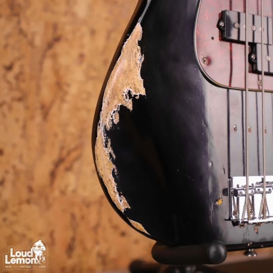 Fender Squier Series Precision Bass Black 1994 Mexico бас-гитара