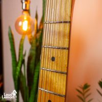 Fender Squier Series Standard Stratocaster Torino Red 1997 Mexico электрогитара