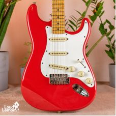 Fender Squier Series Standard Stratocaster Torino Red 1997 Mexico электрогитара