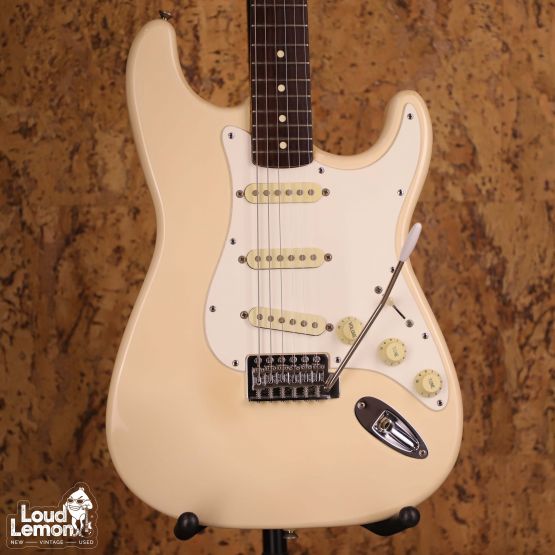 Fender Squier Series Stratocaster Arctic White 1994 Mexico электрогитара
