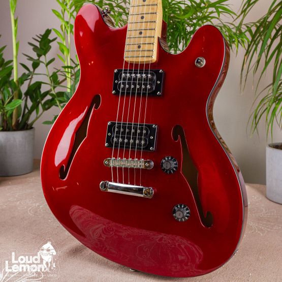 Squier Affinity Series Starcaster Candy Apple Red электрогитара