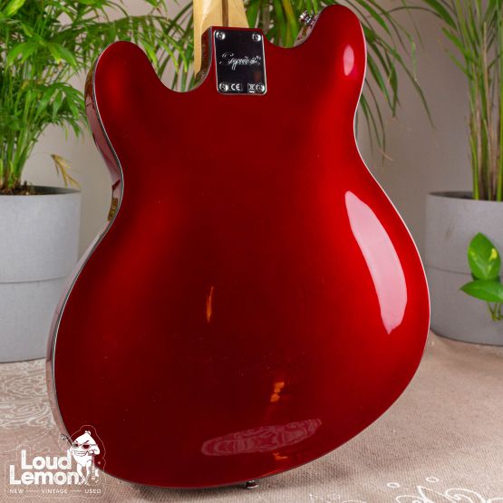 Squier Affinity Series Starcaster Candy Apple Red электрогитара
