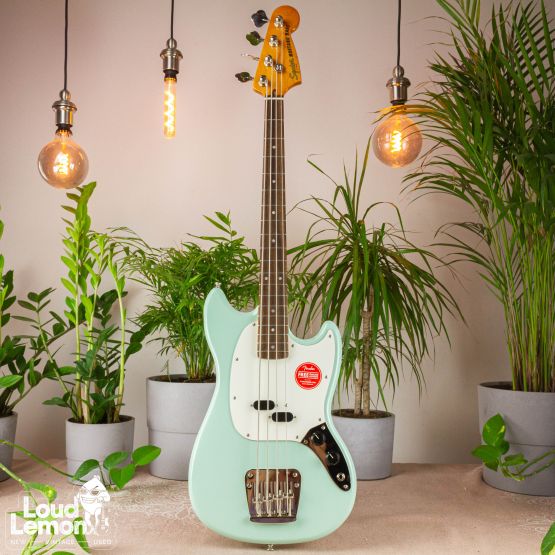 Squire Classic Vibe 60's Mustang Bass Surf Green бас-гитара