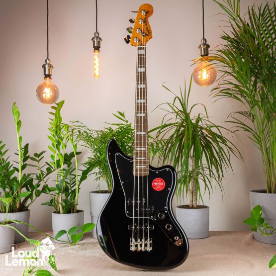 Squire Classic Vibe Jaguar Bass Black бас-гитара