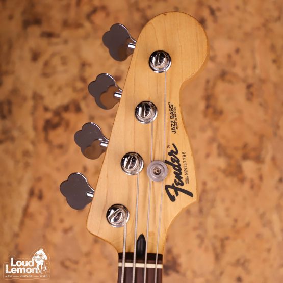 Fender Standard Jazz Bass Black 1998 Mexico бас-гитара