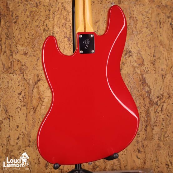 Fender Standard Jazz Bass w/USA Pickups Torino Red 1996 Mexico бас-гитара