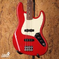 Fender Standard Jazz Bass w/USA Pickups Torino Red 1996 Mexico бас-гитара