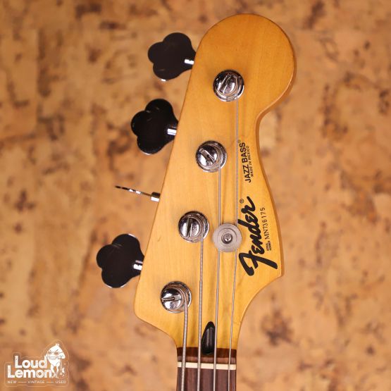 Fender Standard Jazz Bass w/USA Pickups Torino Red 1996 Mexico бас-гитара