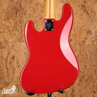 Fender Standard Jazz Bass w/USA Pickups Torino Red 1996 Mexico бас-гитара