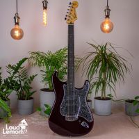 Fender Standard Stratocaster HSS Midnight Wine 2012 Mexico электрогитара