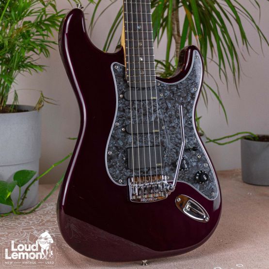 Fender Standard Stratocaster HSS Midnight Wine 2012 Mexico электрогитара