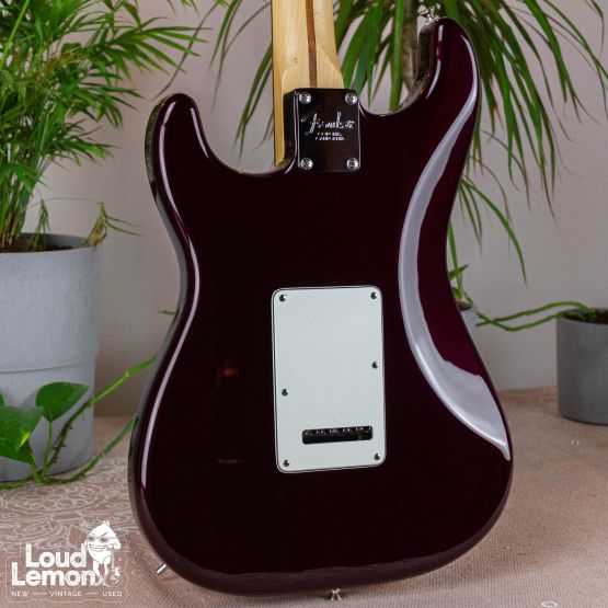 Fender Standard Stratocaster HSS Midnight Wine 2012 Mexico электрогитара