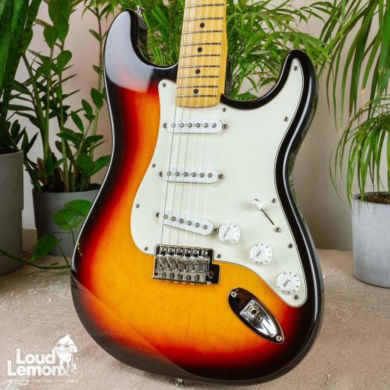 Fender Standard Stratocaster Sunburst 2003 Mexico электрогитара