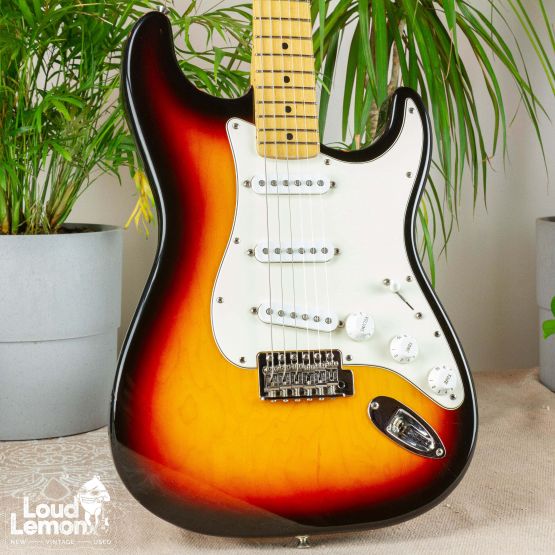 Fender Standard Stratocaster Sunburst 2003 Mexico электрогитара
