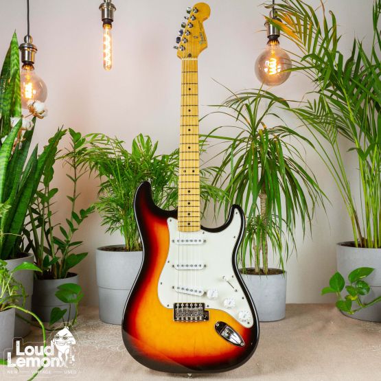 Fender Standard Stratocaster Sunburst 2003 Mexico электрогитара