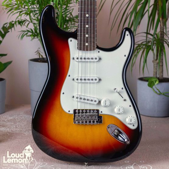 Fender Standard Stratocaster Sunburst 2007 Mexico электрогитара