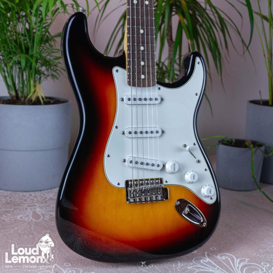 Fender Standard Stratocaster Sunburst 2007 Mexico электрогитара