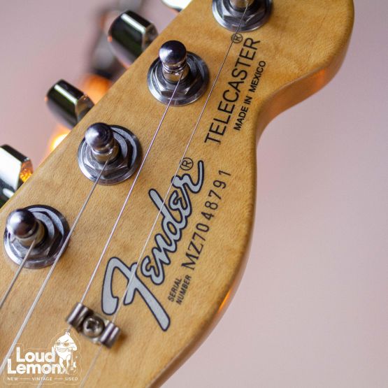 Fender Standard Telecaster Black 2007 Mexico электрогитара