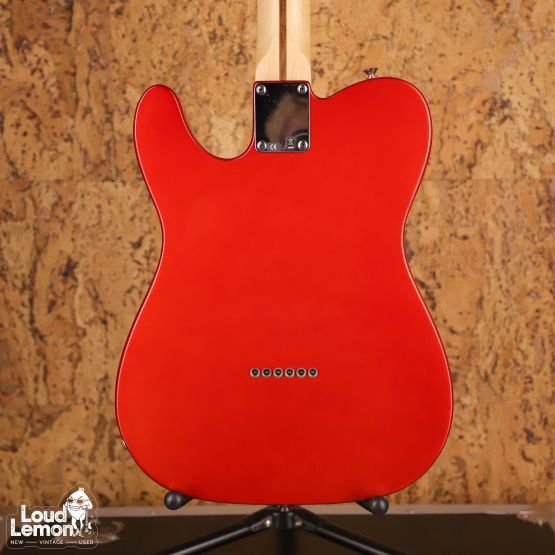 Fender Standard Telecaster Chrome Red 2007 Mexico электрогитара