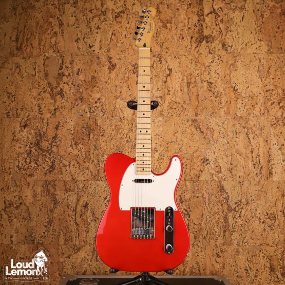 Fender Standard Telecaster Chrome Red 2007 Mexico электрогитара