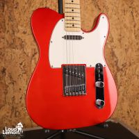 Fender Standard Telecaster Chrome Red 2007 Mexico электрогитара