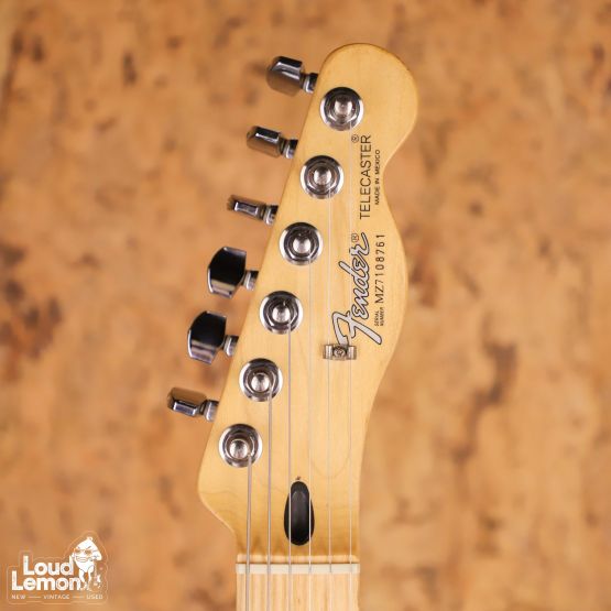 Fender Standard Telecaster Chrome Red 2007 Mexico электрогитара