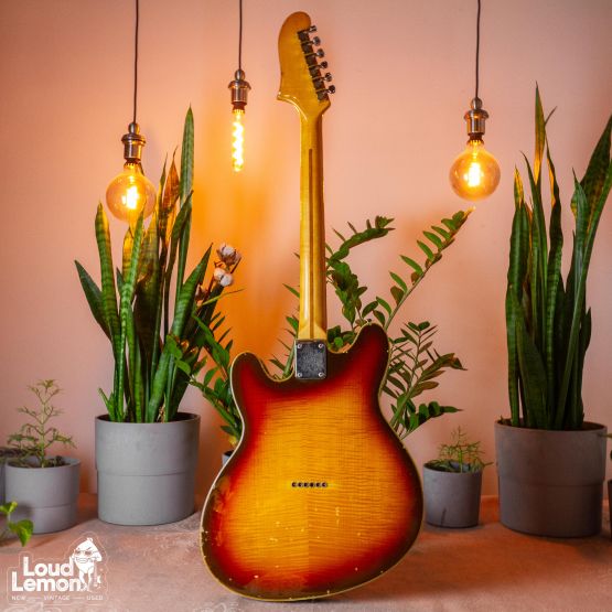 Fender Starcaster Tobacco Sunburst 1977 USA электрогитара