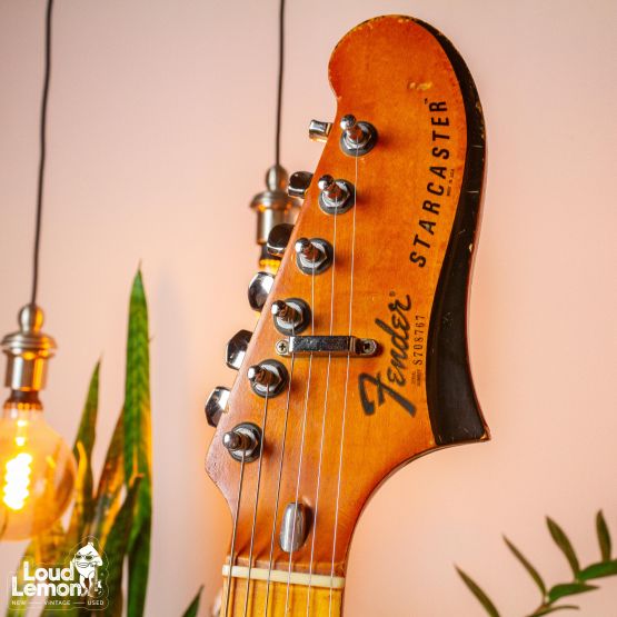 Fender Starcaster Tobacco Sunburst 1977 USA электрогитара