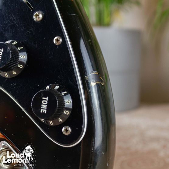 Fender Stratocaster Black 1979 USA электрогитара