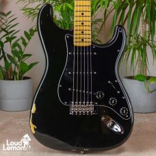 Fender Stratocaster Black 1979 USA электрогитара