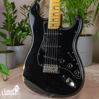 Fender Stratocaster Black 1979 USA электрогитара