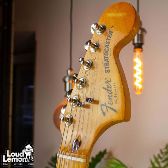 Fender Stratocaster Black 1979 USA электрогитара