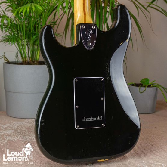 Fender Stratocaster Black 1979 USA электрогитара