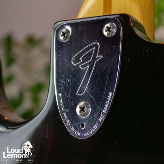 Fender Stratocaster Black 1979 USA электрогитара