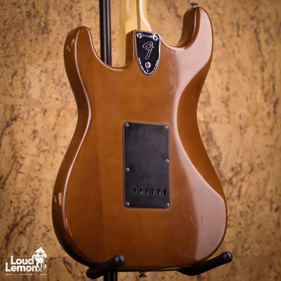 Fender Stratocaster Mocha 1975 USA электрогитара