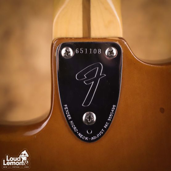Fender Stratocaster Mocha 1975 USA электрогитара