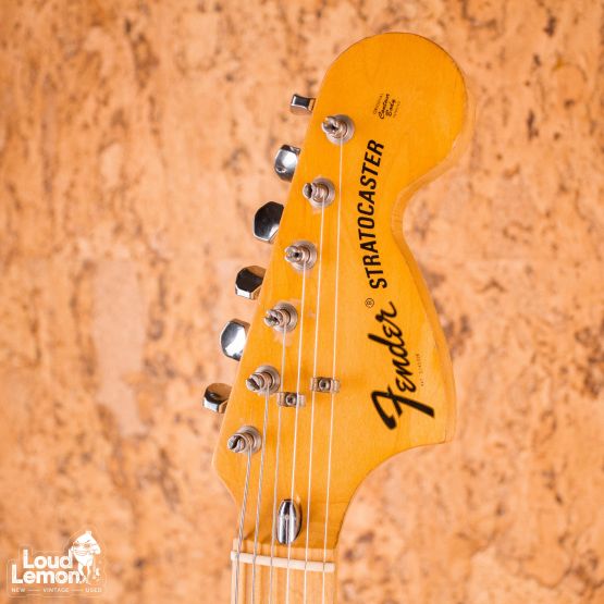 Fender Stratocaster Natural 1974 USA электрогитара