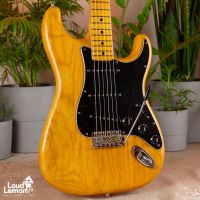 Fender Stratocaster Natural 1976 USA электрогитара