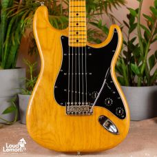 Fender Stratocaster Natural 1976 USA электрогитара
