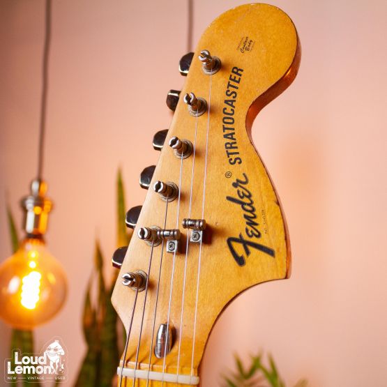 Fender Stratocaster Natural 1976 USA электрогитара