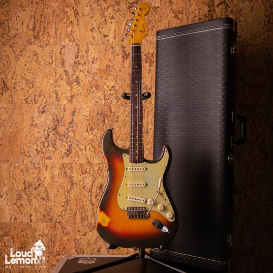 Fender Stratocaster Sunburst 1959 USA электрогитара