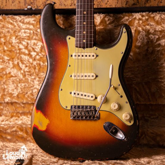 Fender Stratocaster Sunburst 1959 USA электрогитара