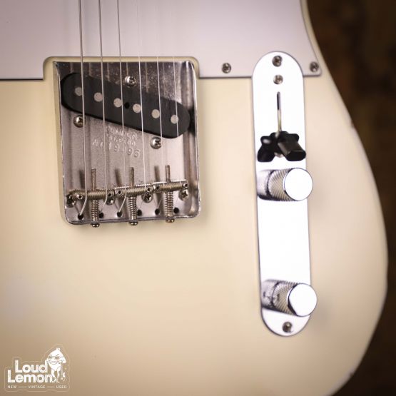 Fender TL62-65US Telecaster Vintage White 1999 Japan электрогитара