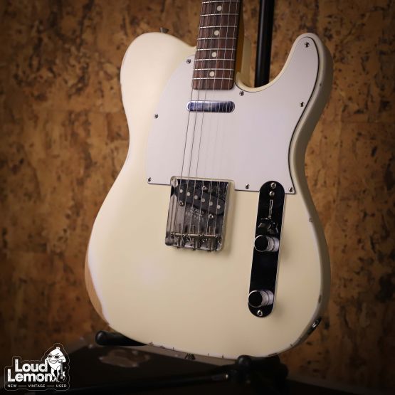 Fender TL62-65US Telecaster Vintage White 1999 Japan электрогитара