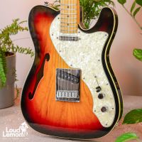 Fender Telecaster Custom Deluxe Thinline Sunburst 1997 USA электрогитара